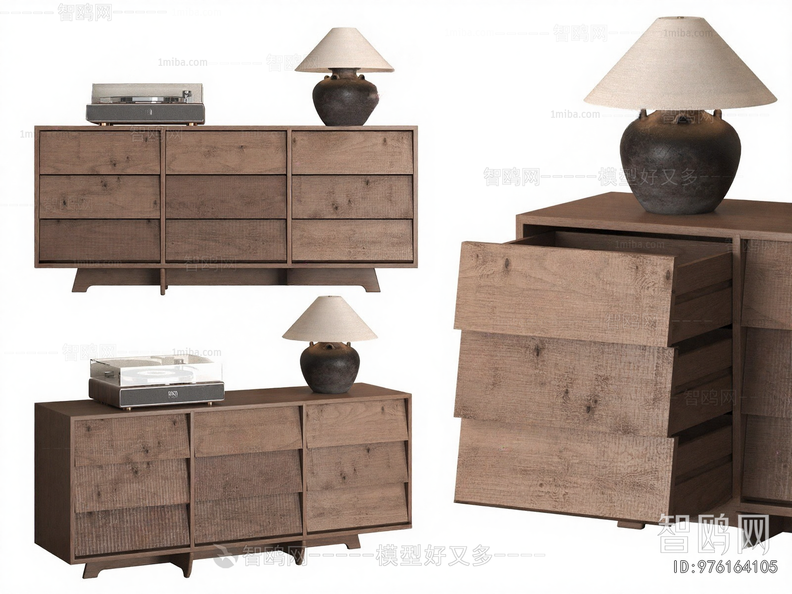 Wabi-sabi Style Entrance Cabinet