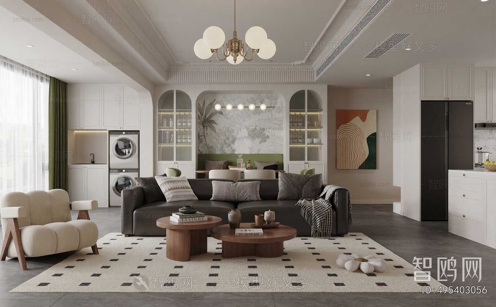 French Style A Living Room