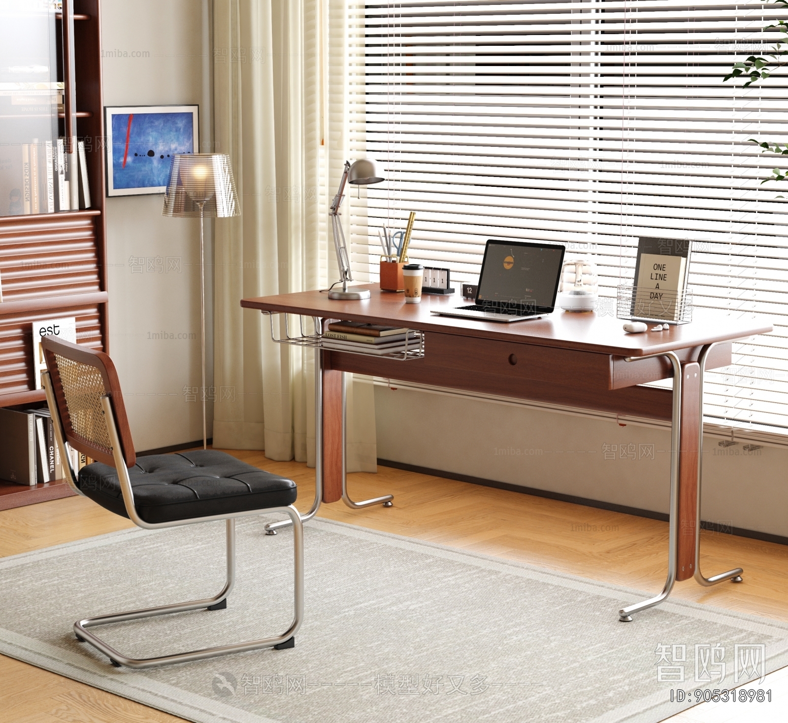 Modern Computer Desk And Chair