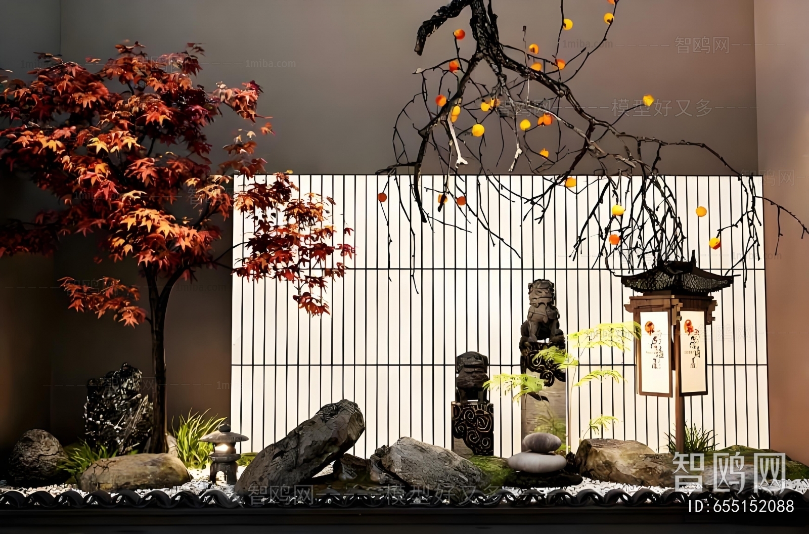 New Chinese Style Plant Landscaping