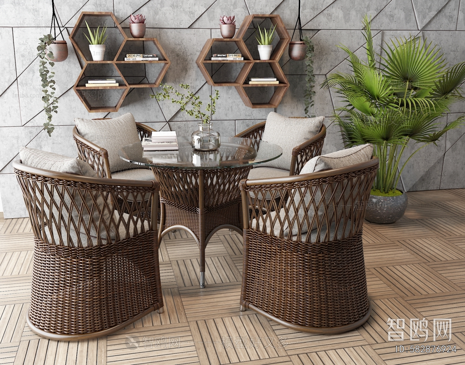 Modern Leisure Table And Chair