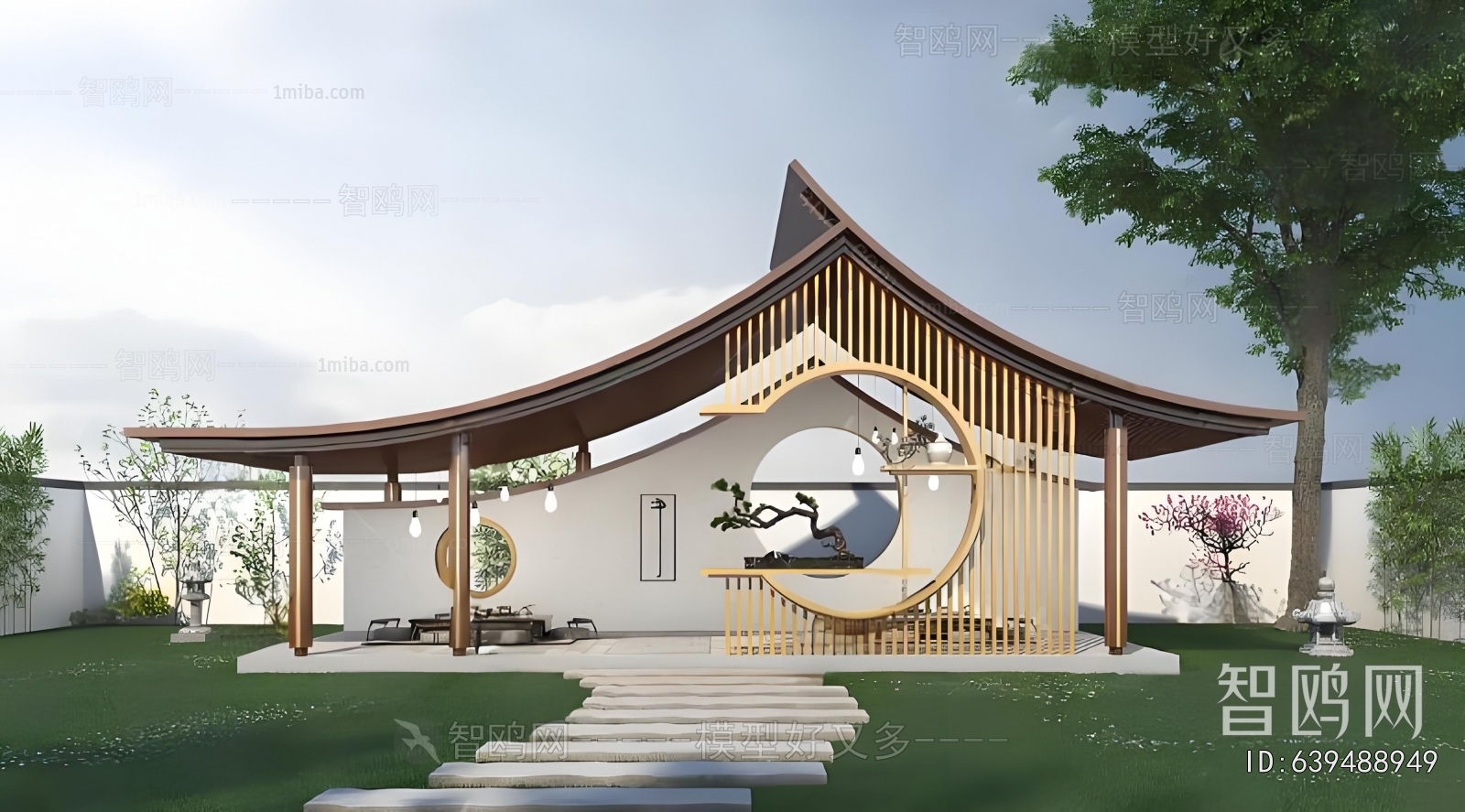 New Chinese Style Gallery Frame