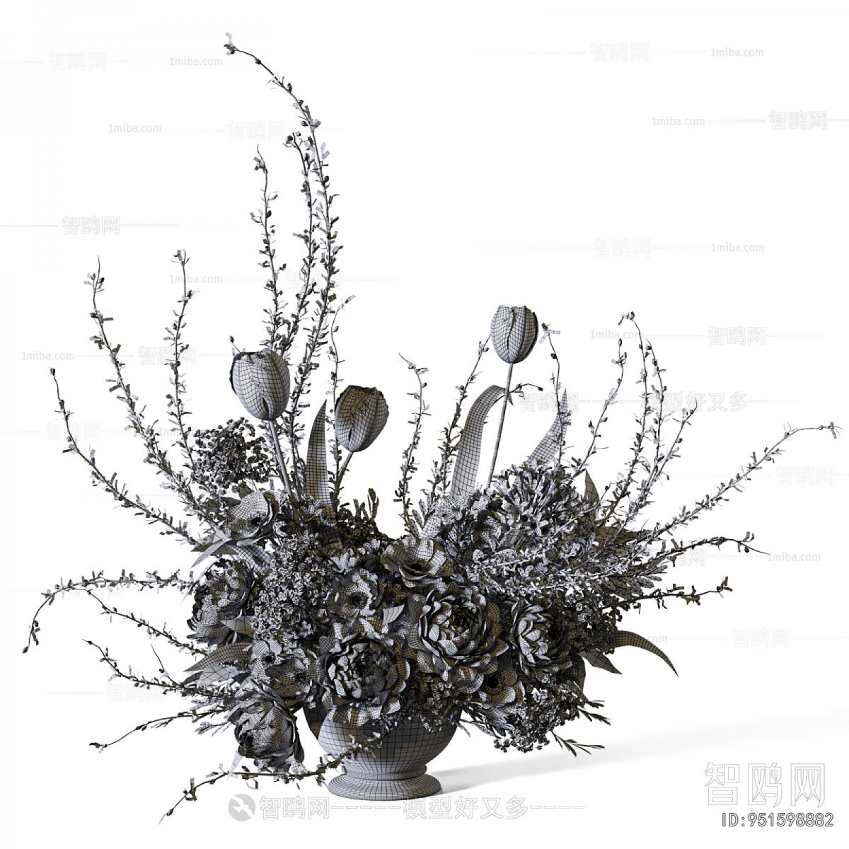 Modern Flower Arrangement