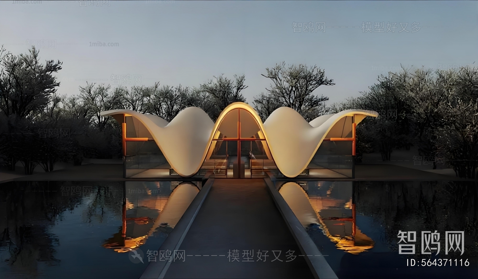 Modern Courtyard/landscape