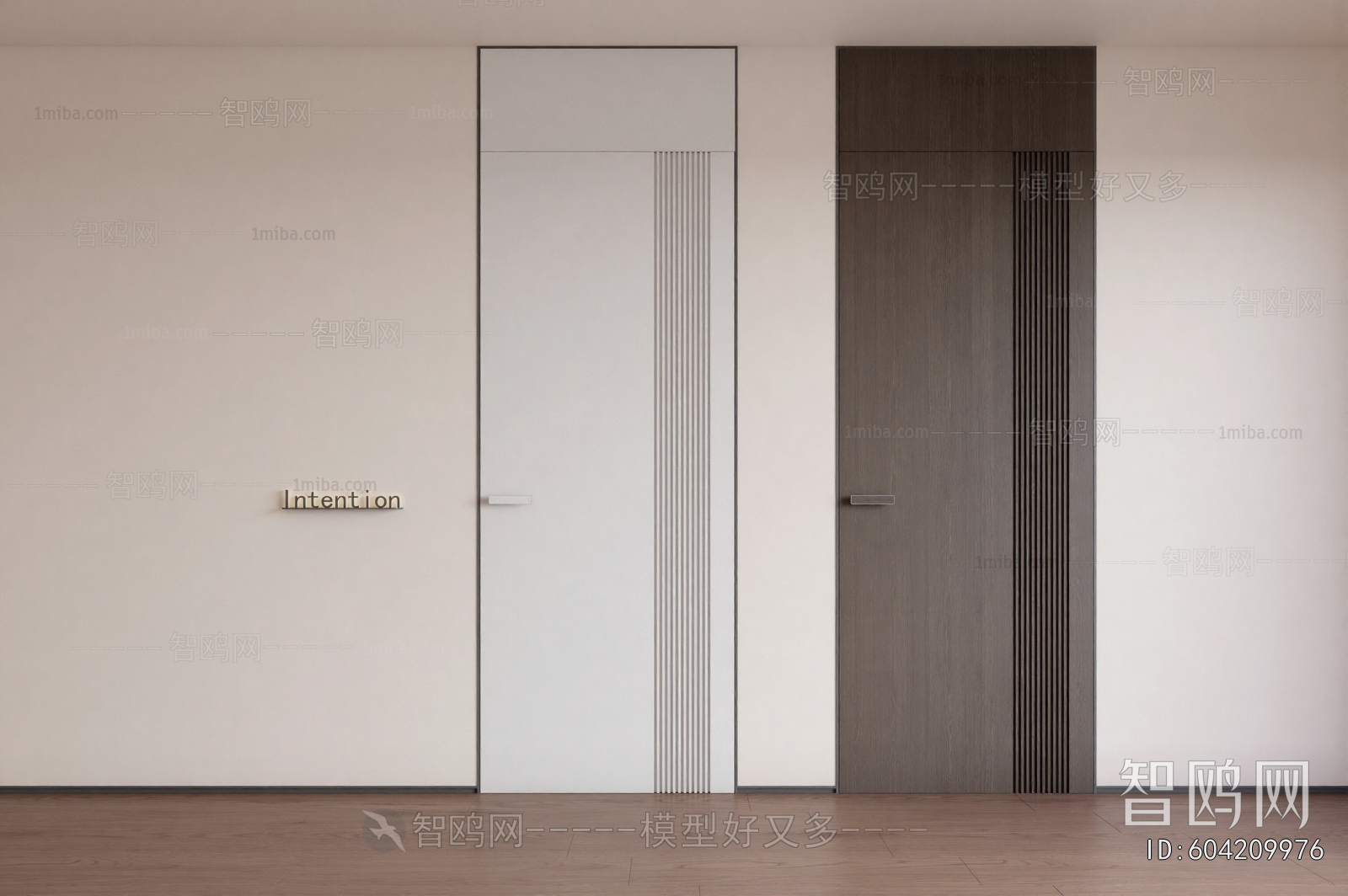 Modern Single Door