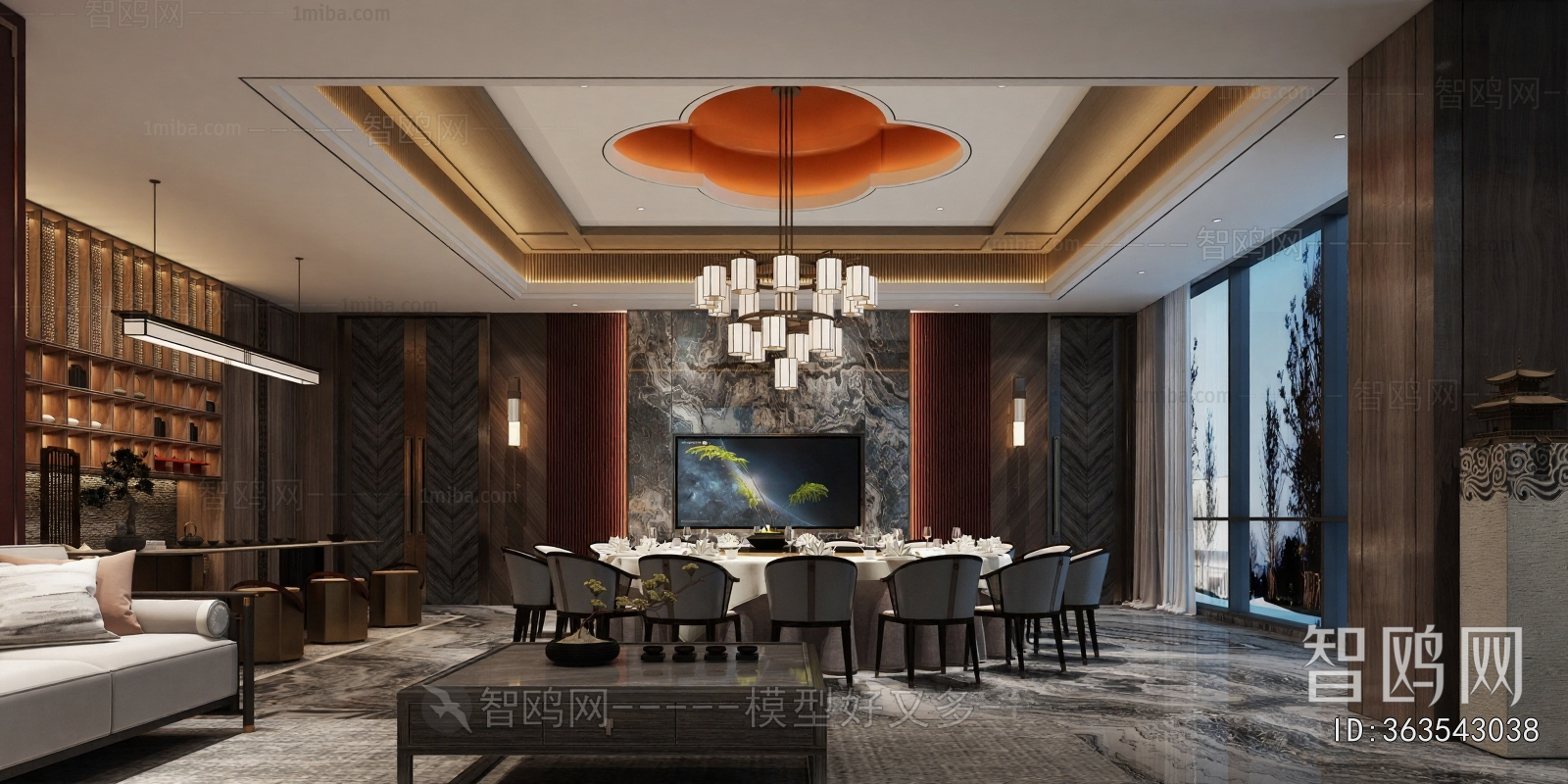 New Chinese Style Restaurant Box