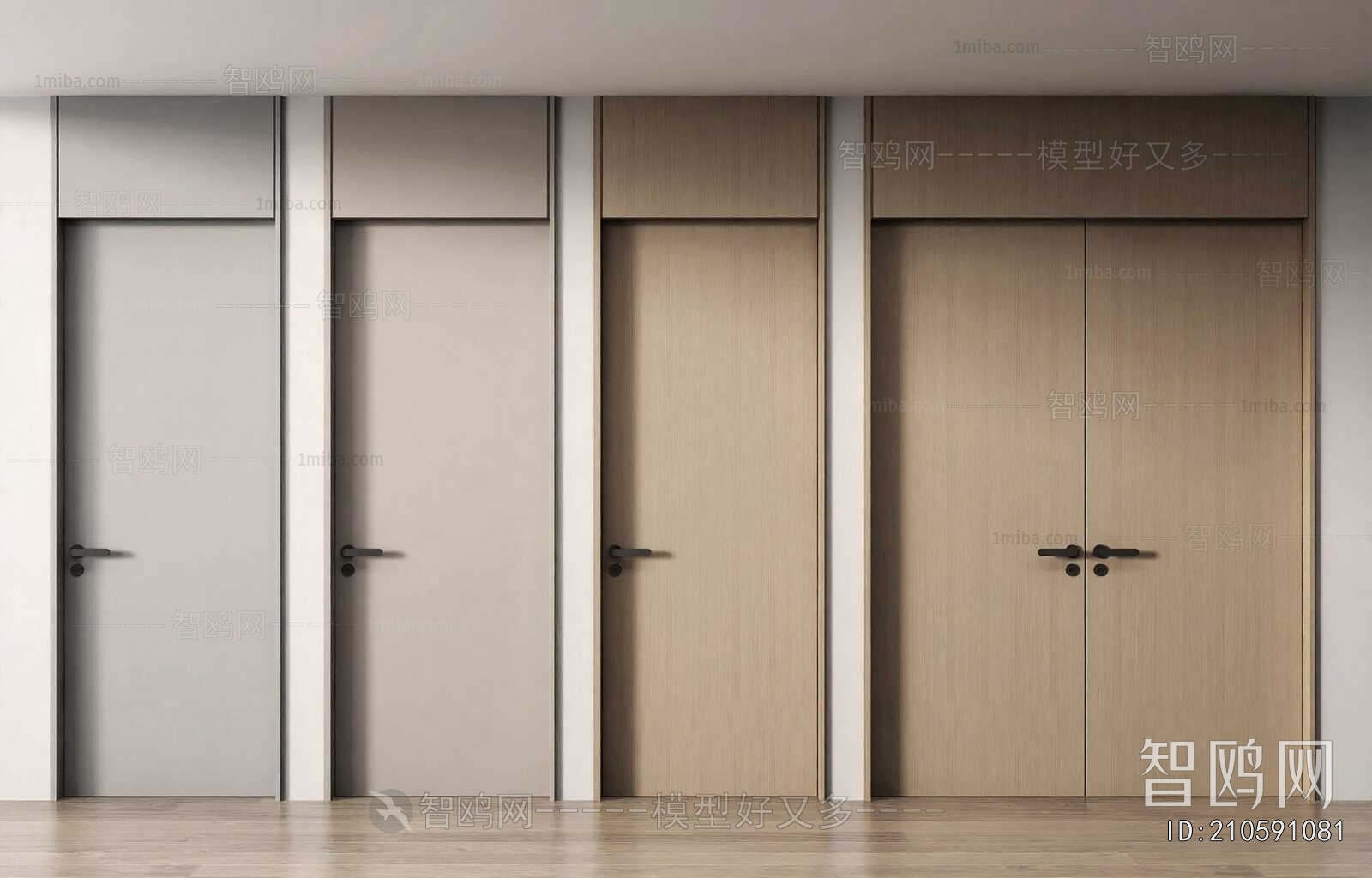 Modern Single Door