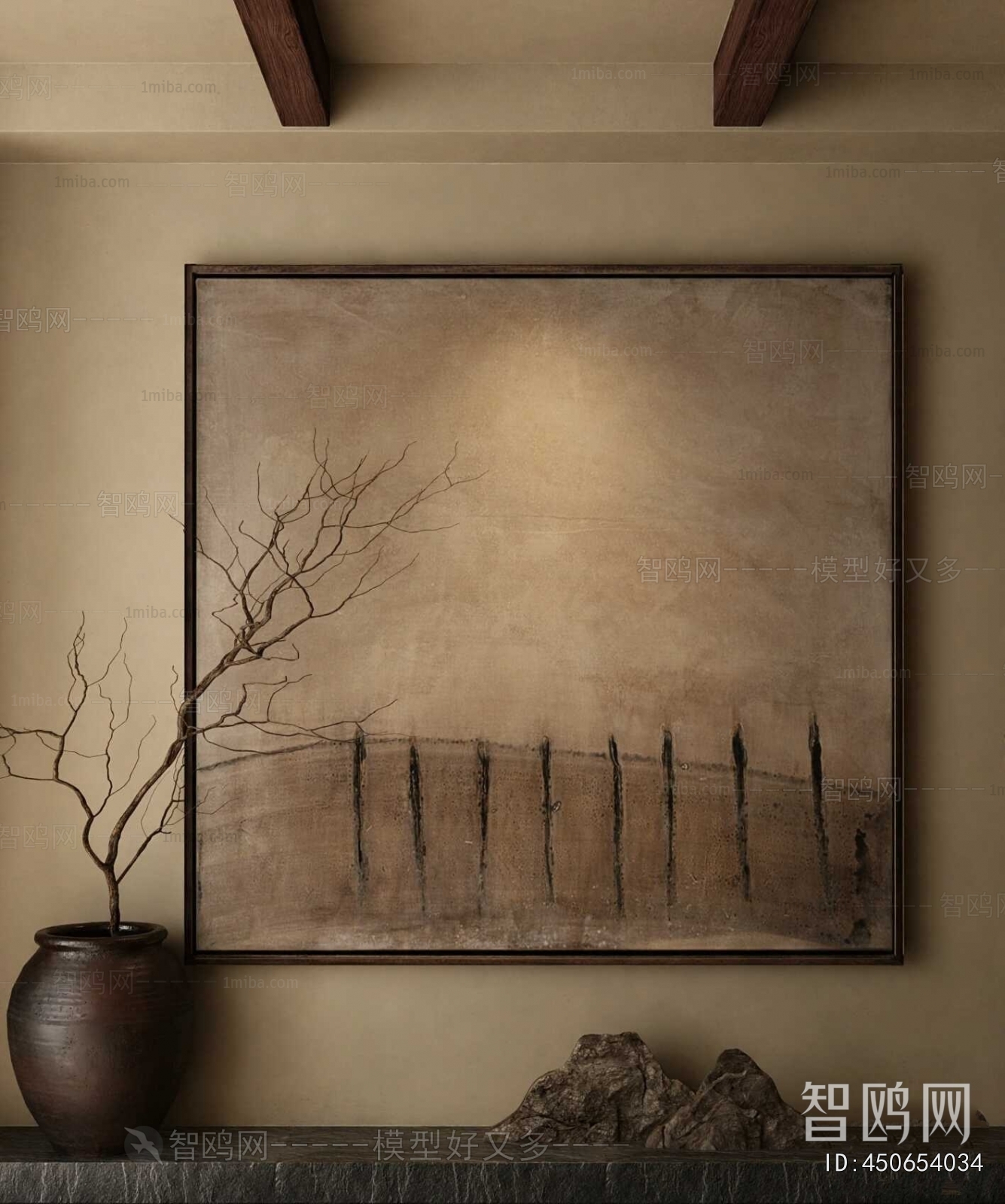 Wabi-sabi Style Painting