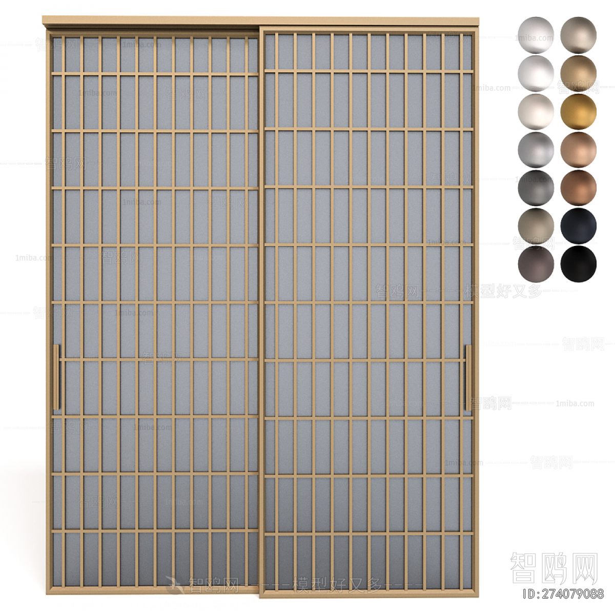 New Chinese Style Sliding Door