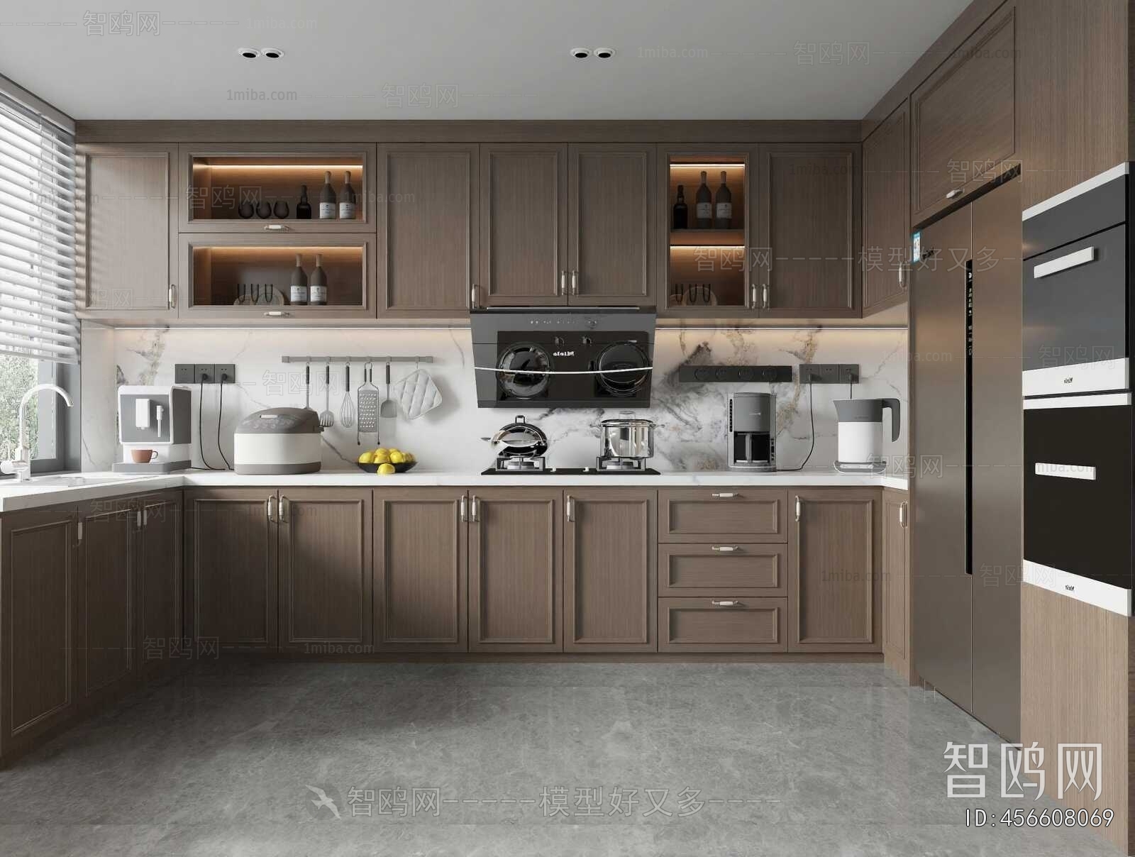 New Chinese Style The Kitchen