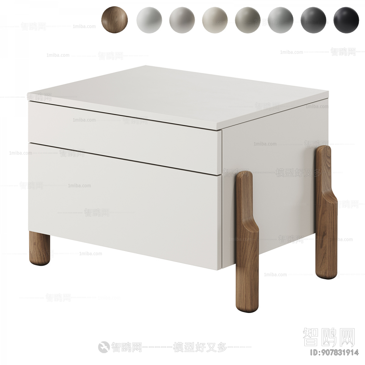 Modern Bedside Cupboard