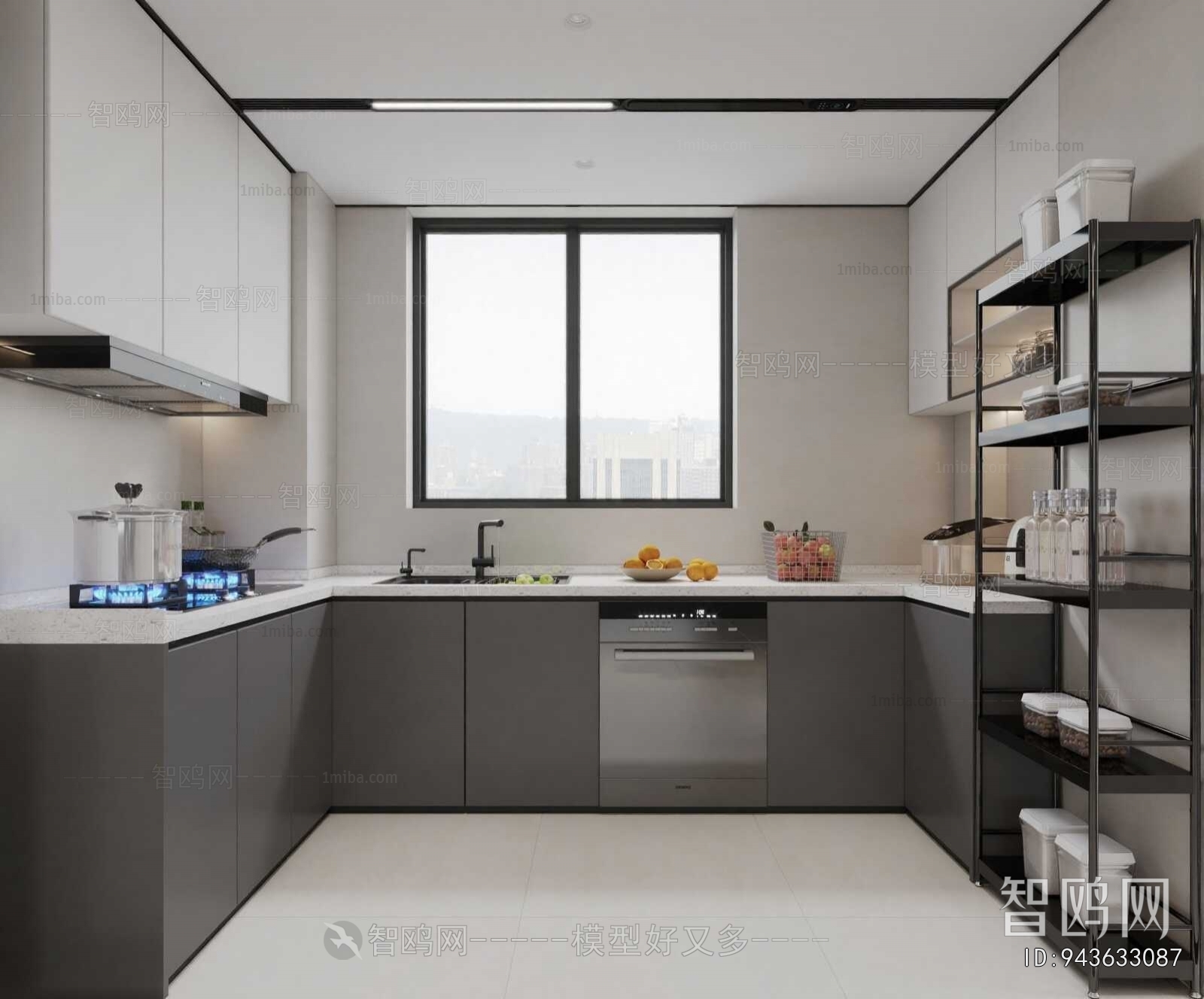 Modern The Kitchen