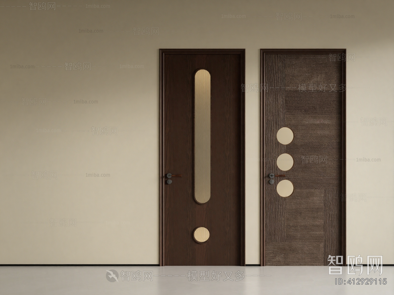 Modern Single Door