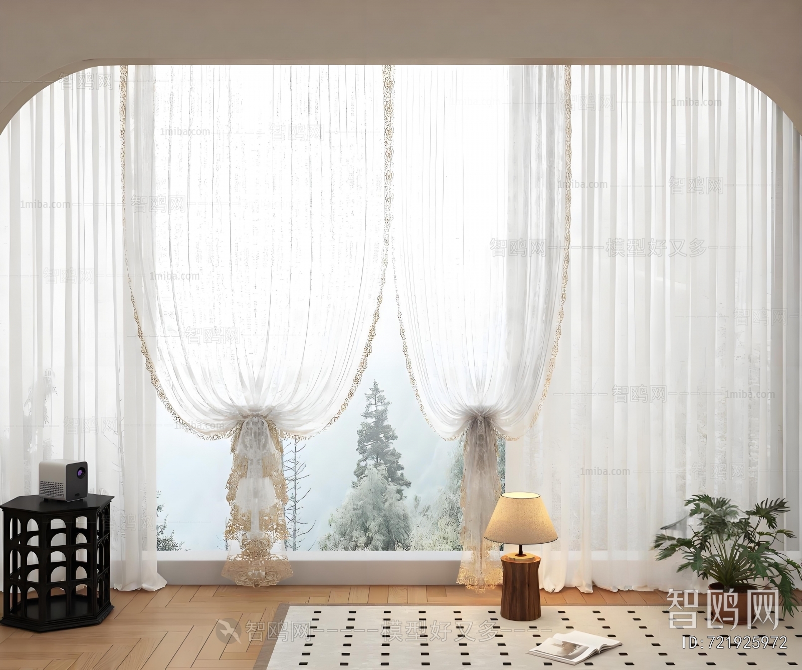 French Style The Curtain