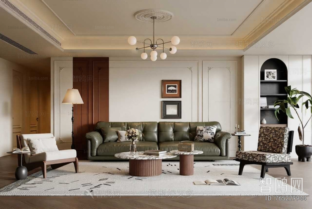 French Style A Living Room