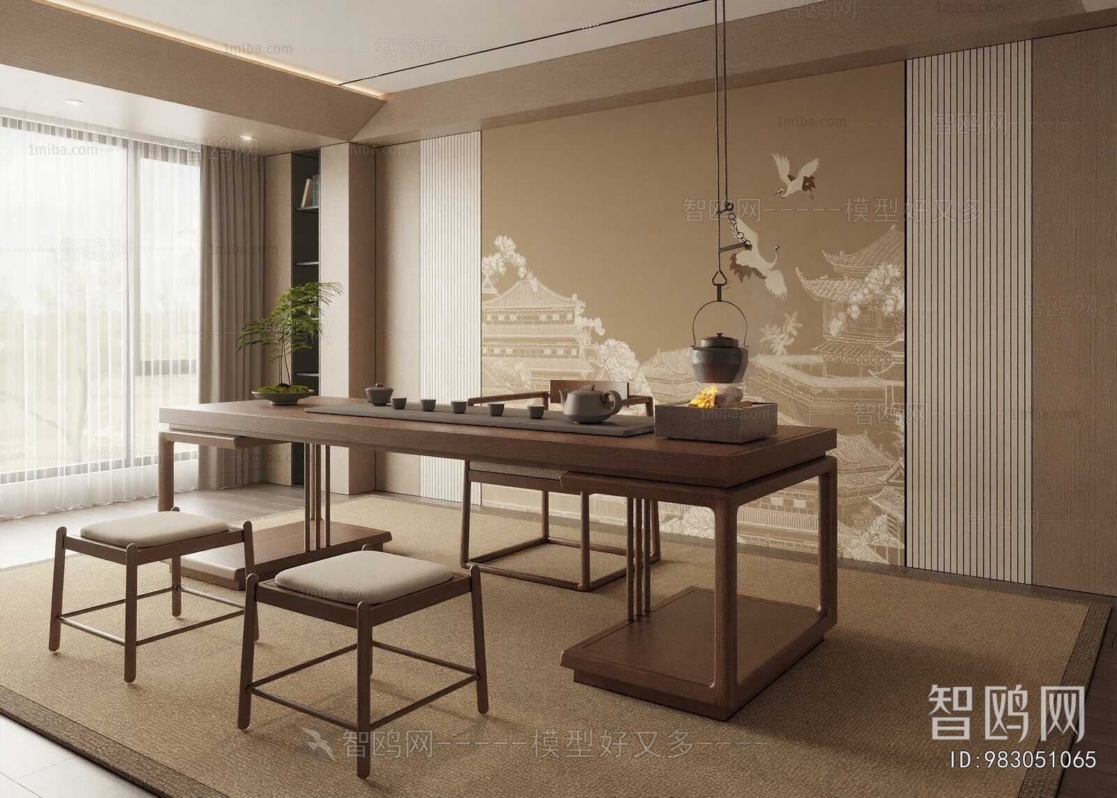 New Chinese Style Tea House