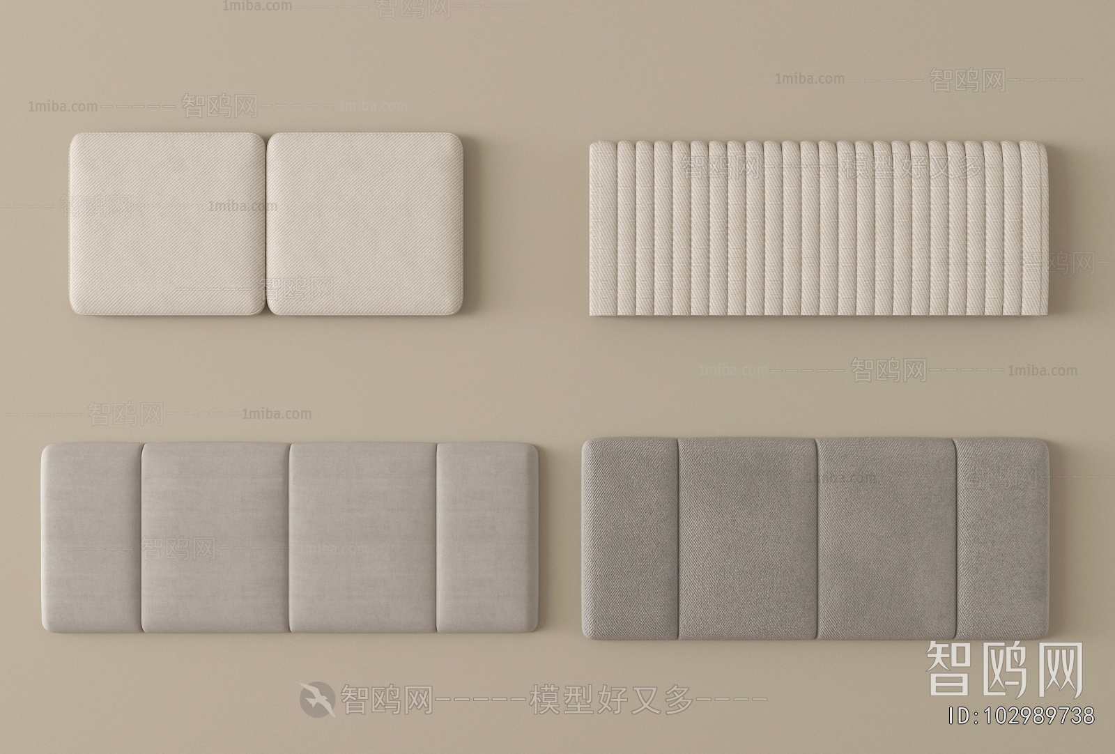 Modern Bedhead Back Rest