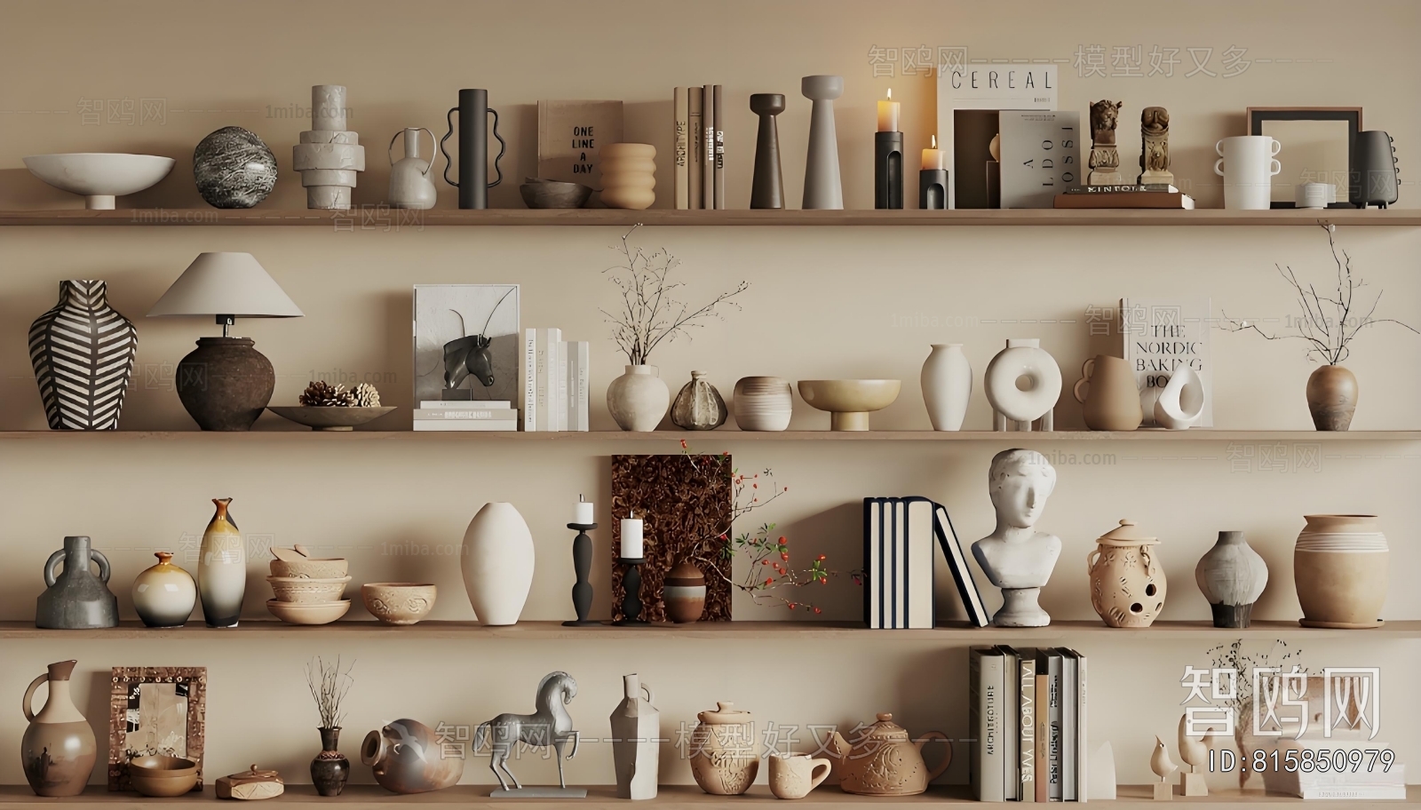 Wabi-sabi Style Decorative Set