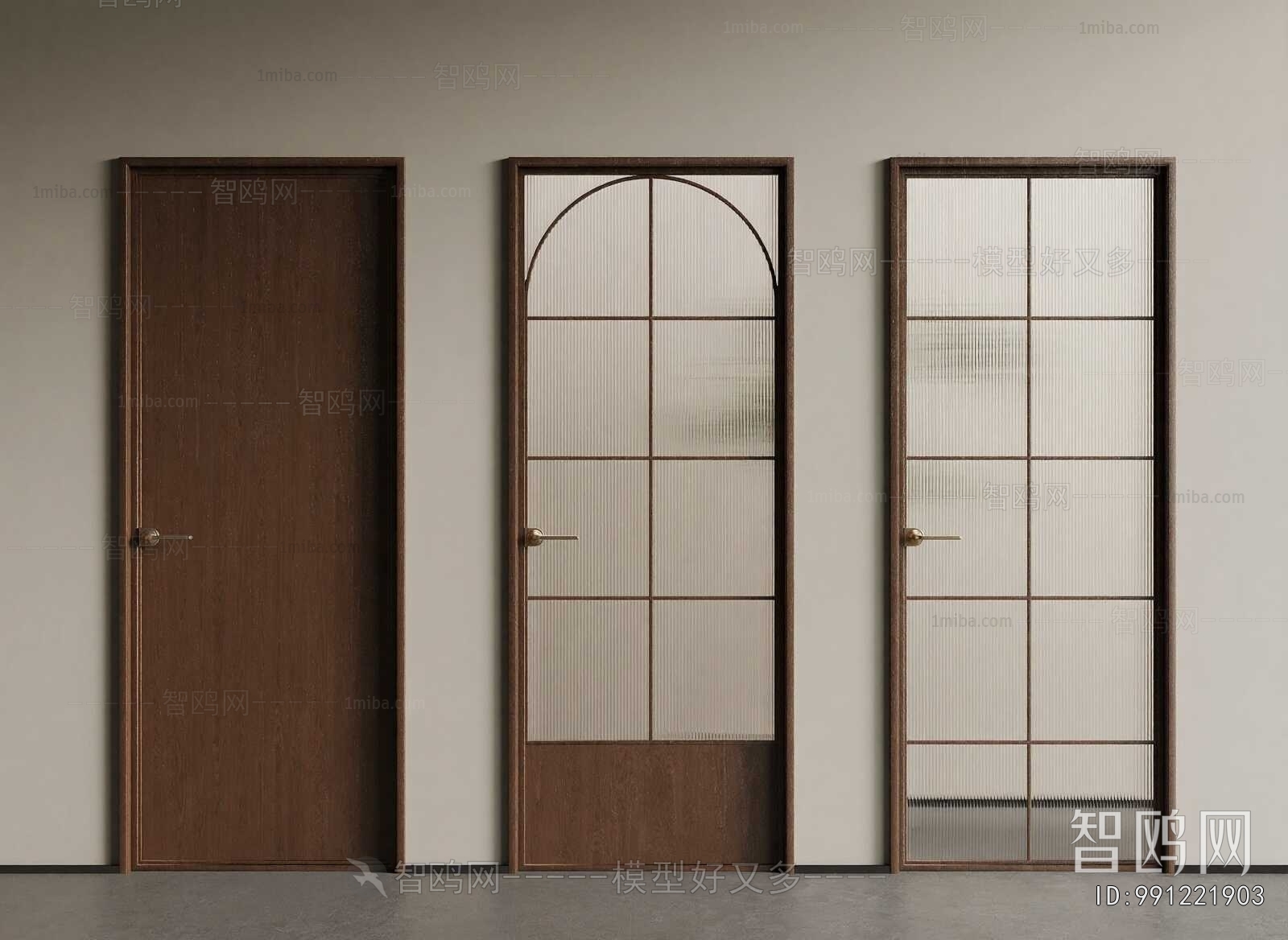 Modern Single Door