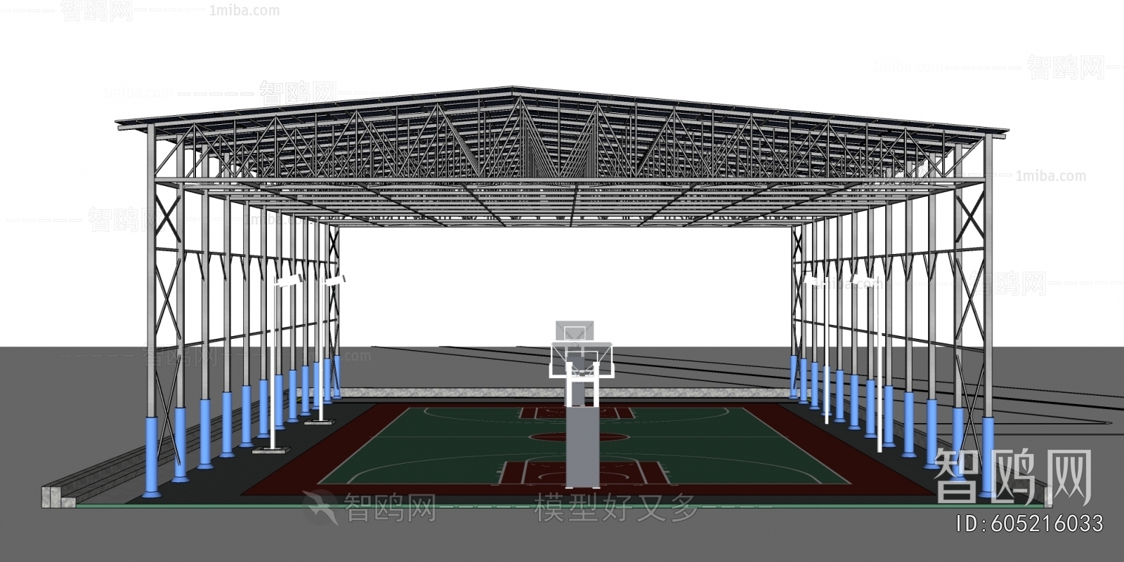 Modern Outdoor Sports Stadium