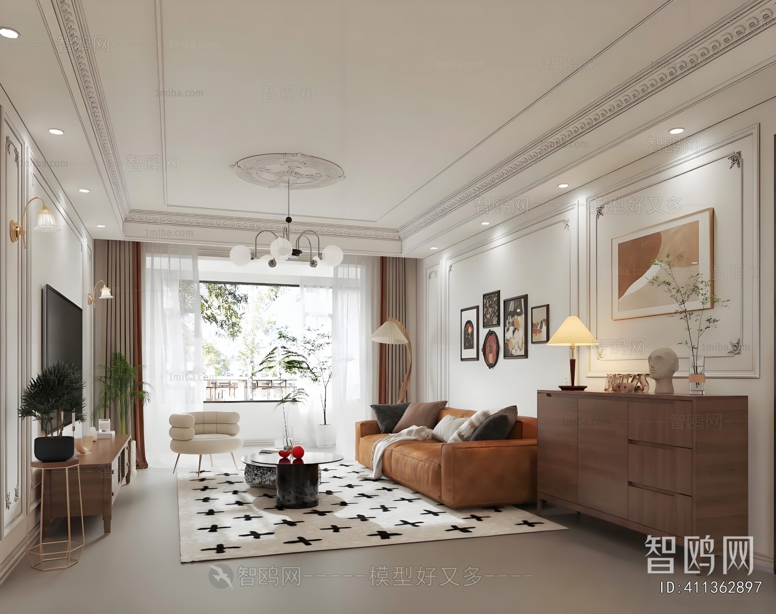 French Style A Living Room