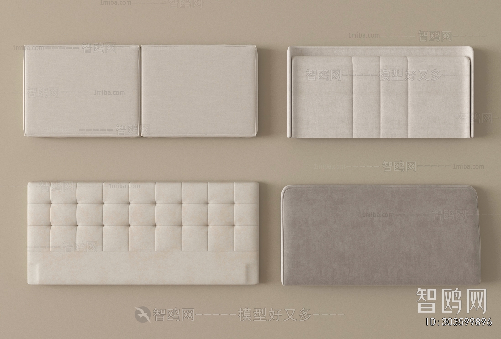 Modern Bedhead Back Rest