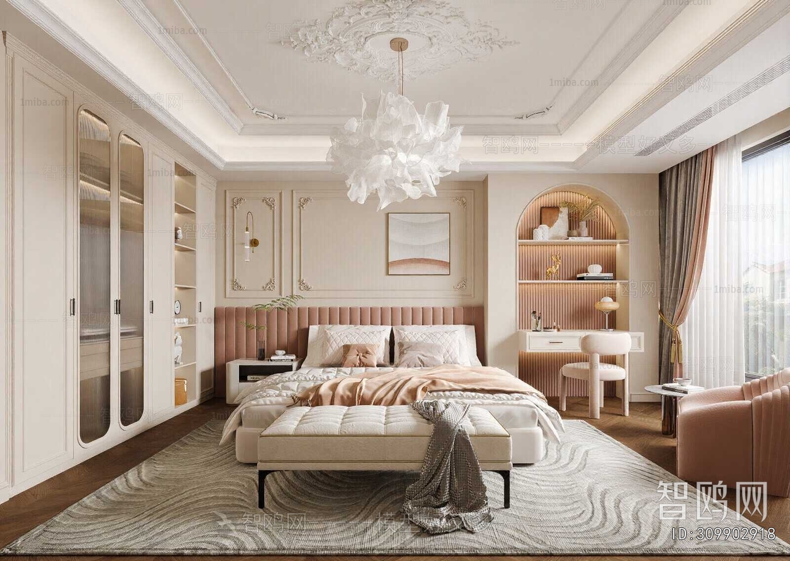 French Style Girl's Room Daughter's Room