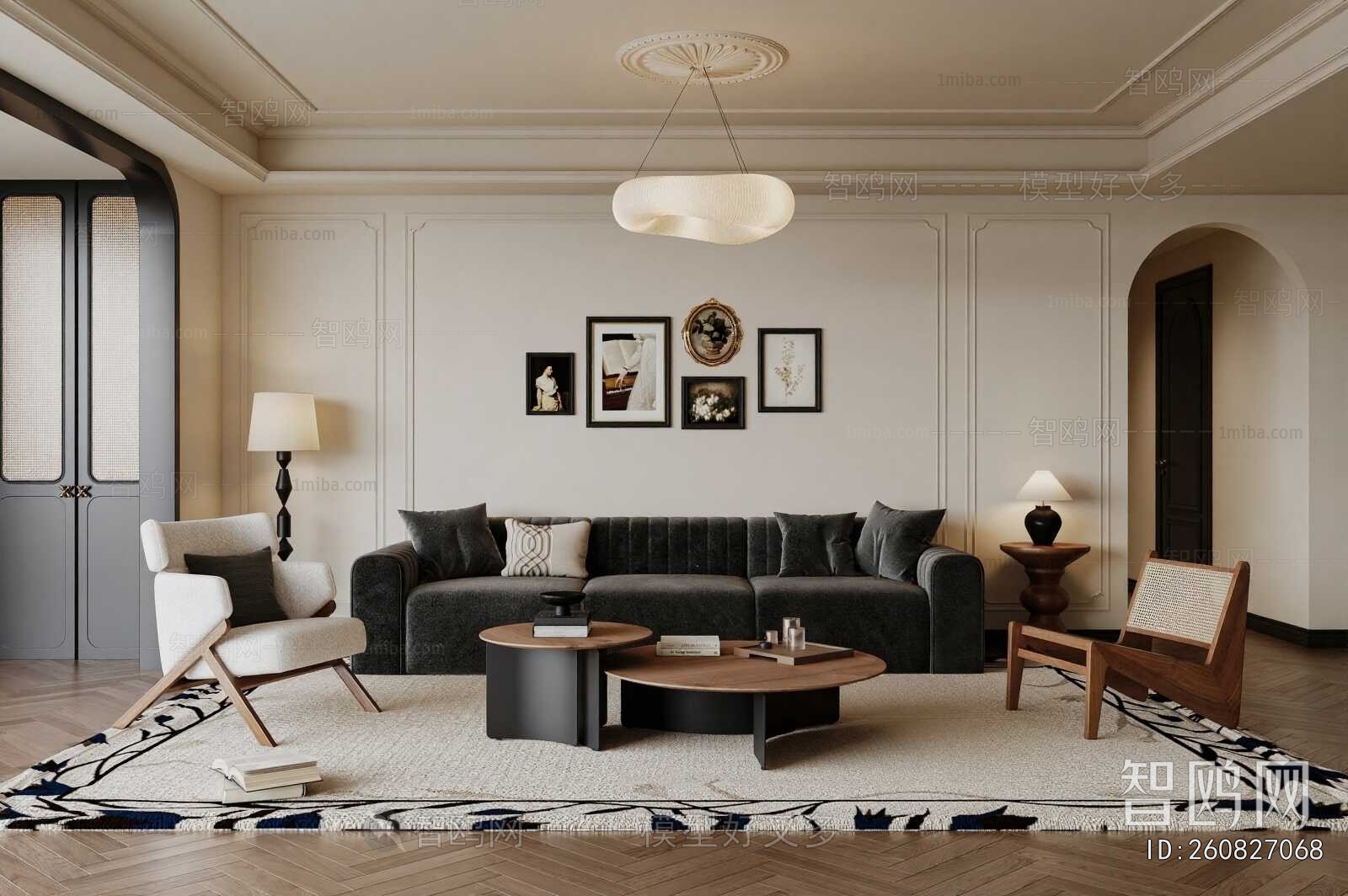 French Style A Living Room