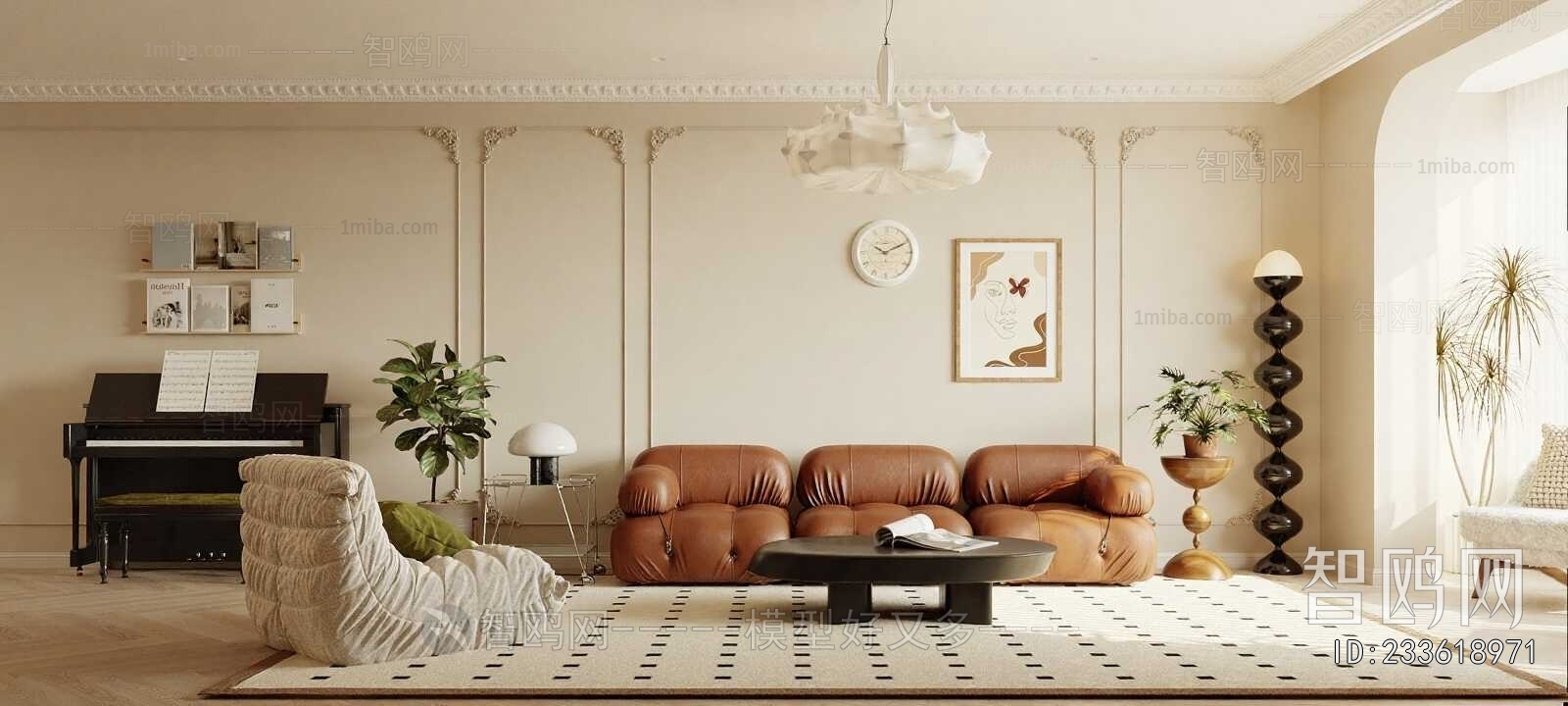 French Style A Living Room