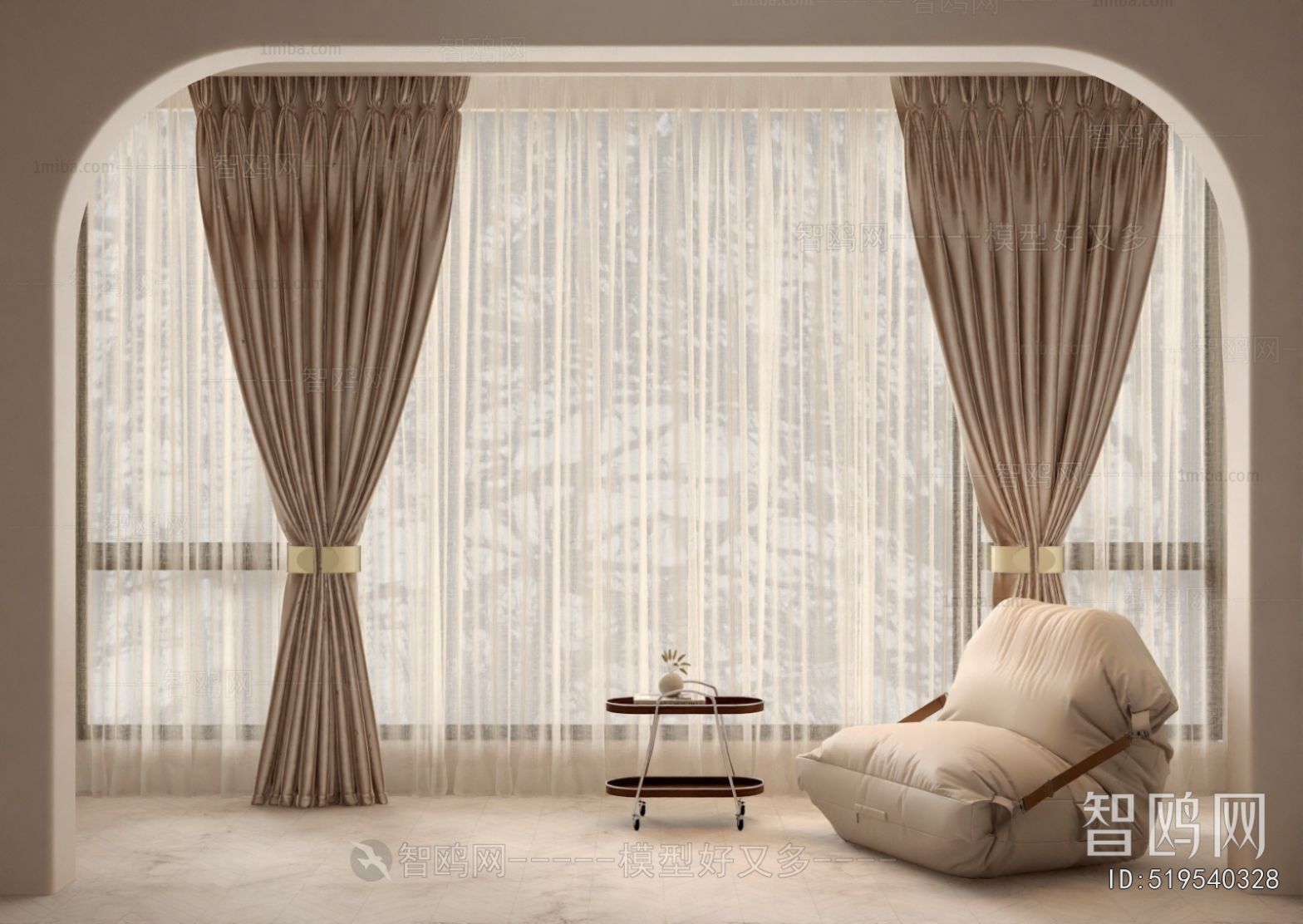 Modern The Curtain