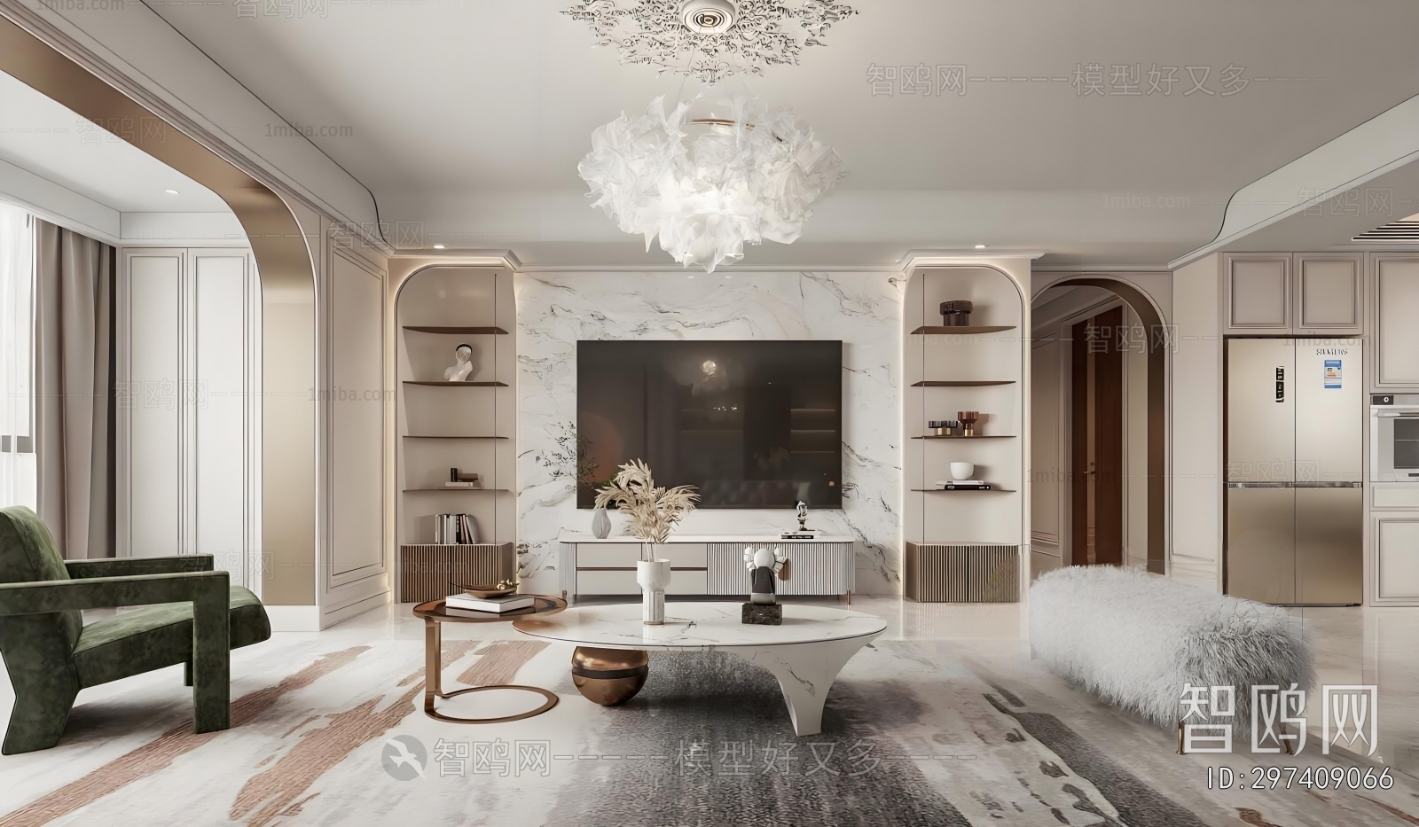 French Style A Living Room