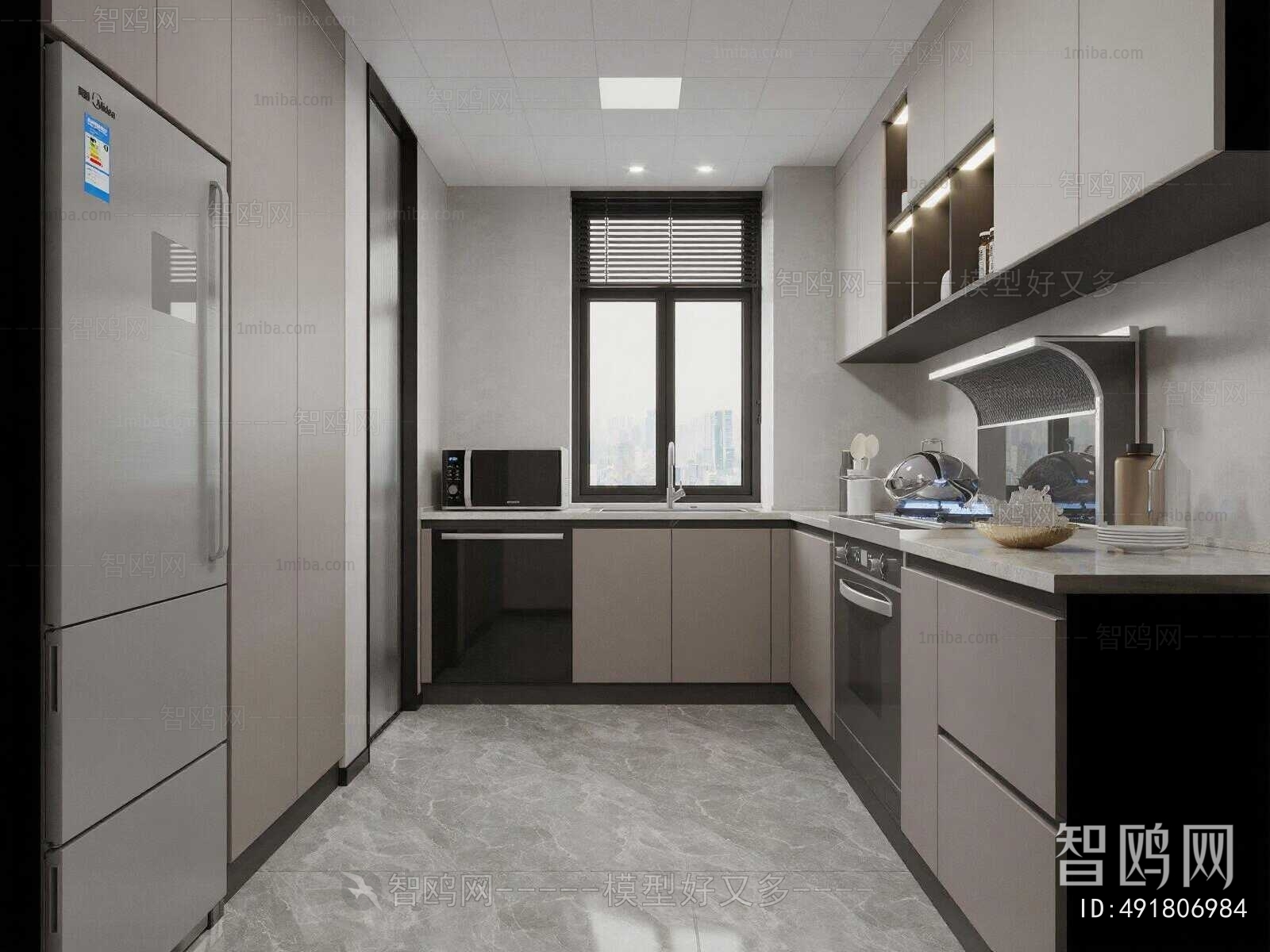 Modern The Kitchen