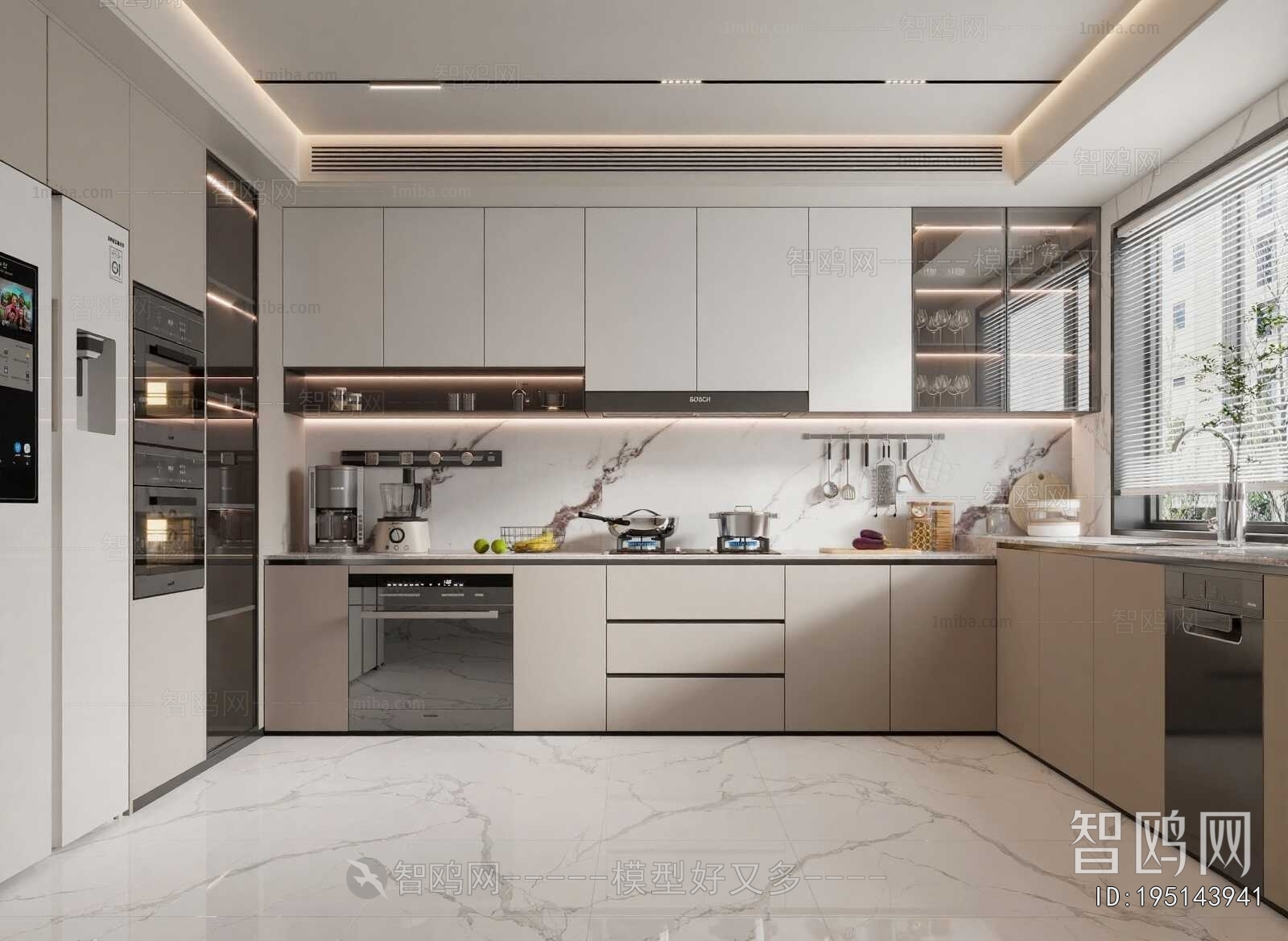 Modern The Kitchen