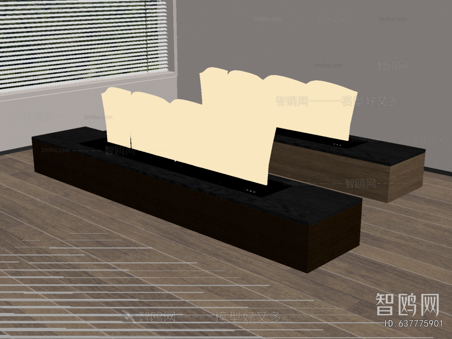 Modern Electronic Fireplace