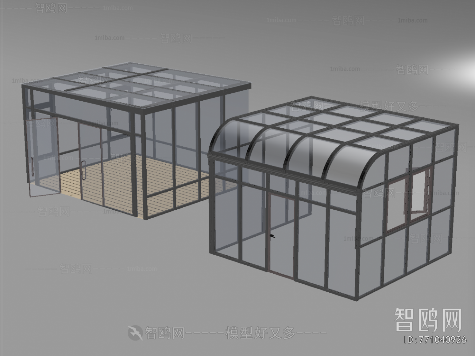 Modern Glass Sun Room