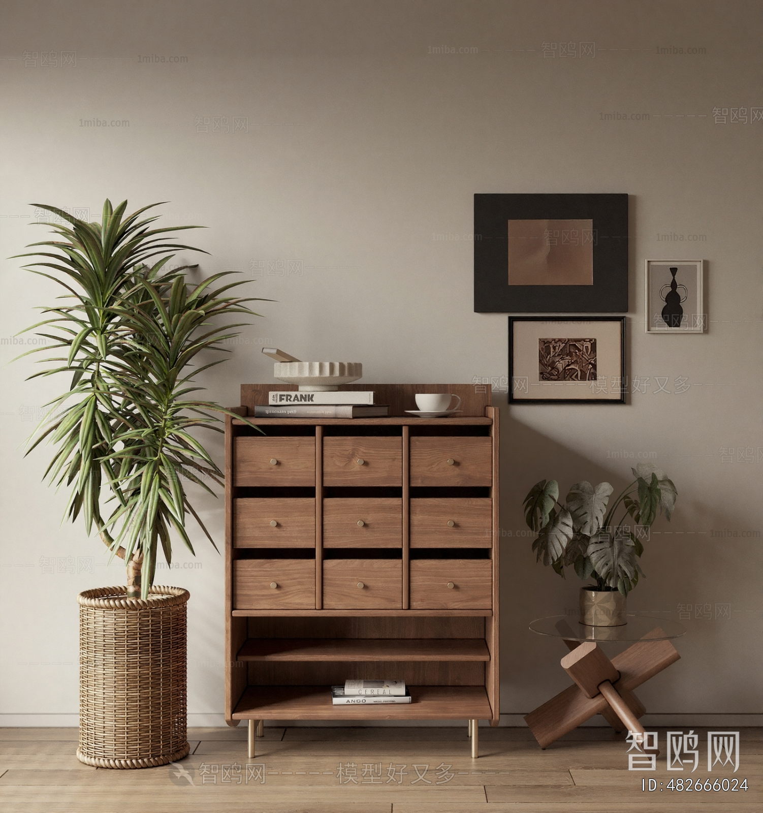 Modern Entrance Cabinet