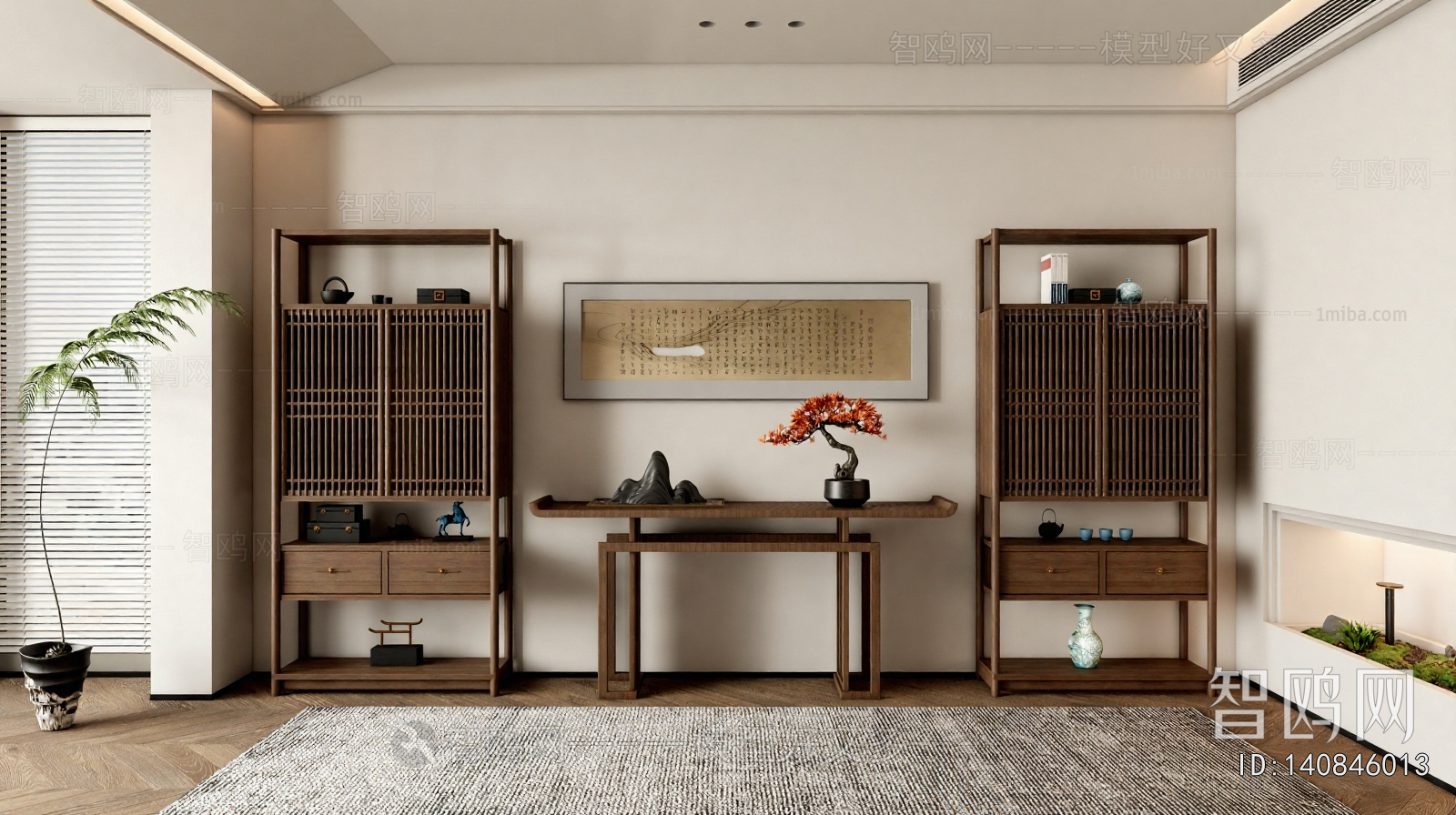 New Chinese Style Antique Rack