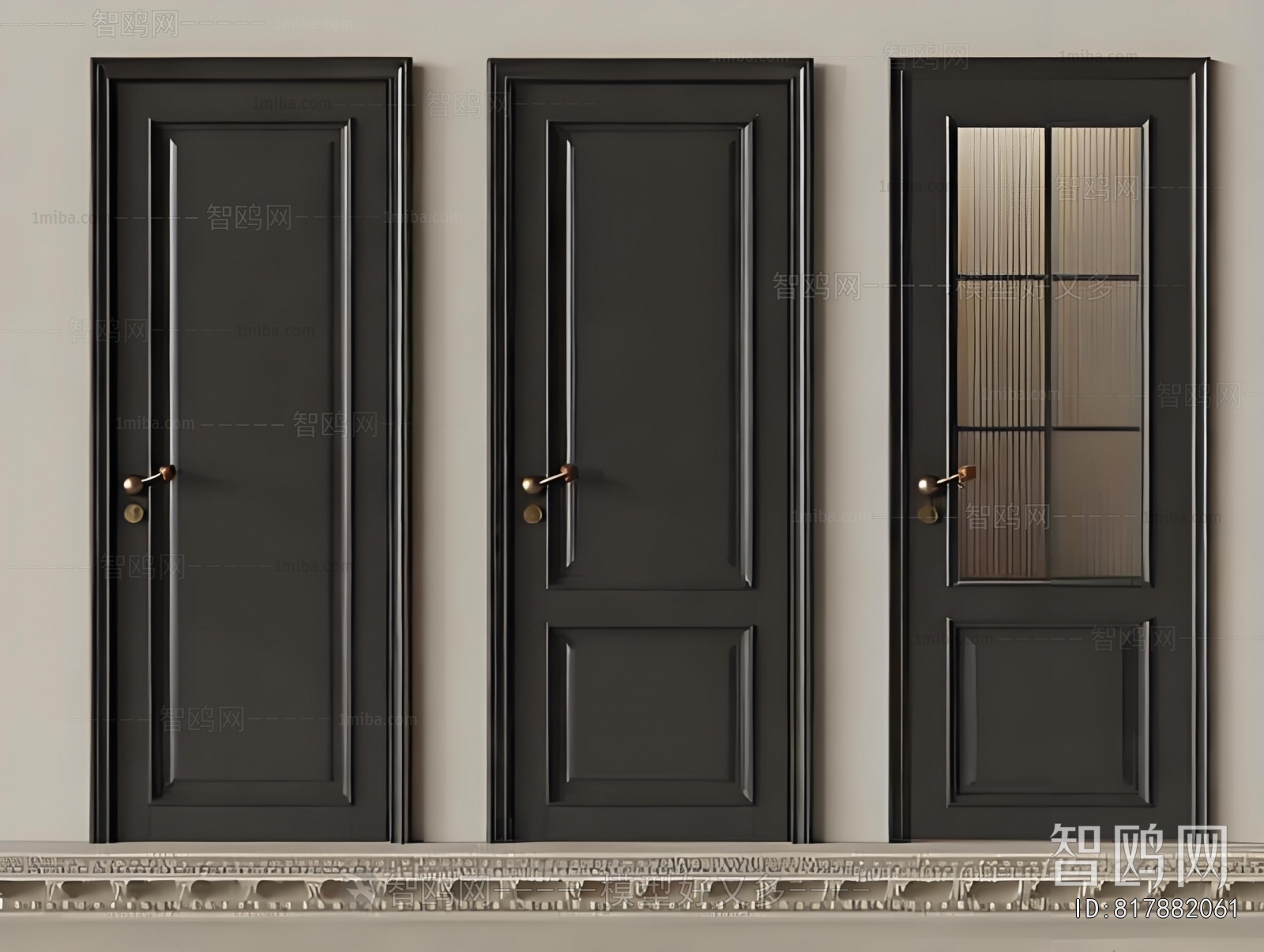 French Style Single Door