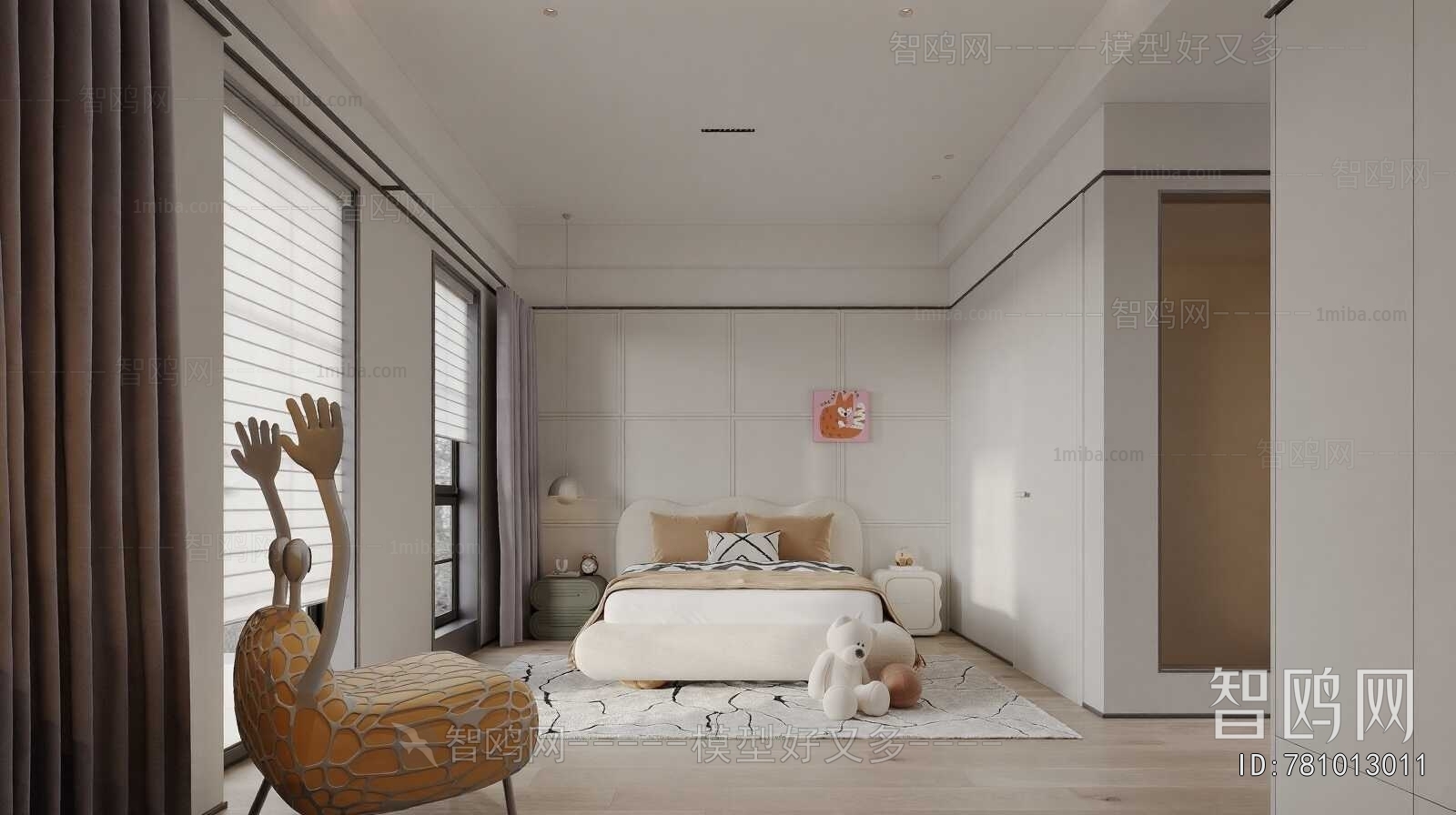 Modern Girl's Room Daughter's Room