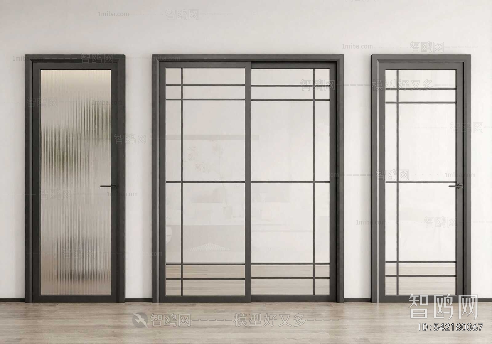 Modern Single Door