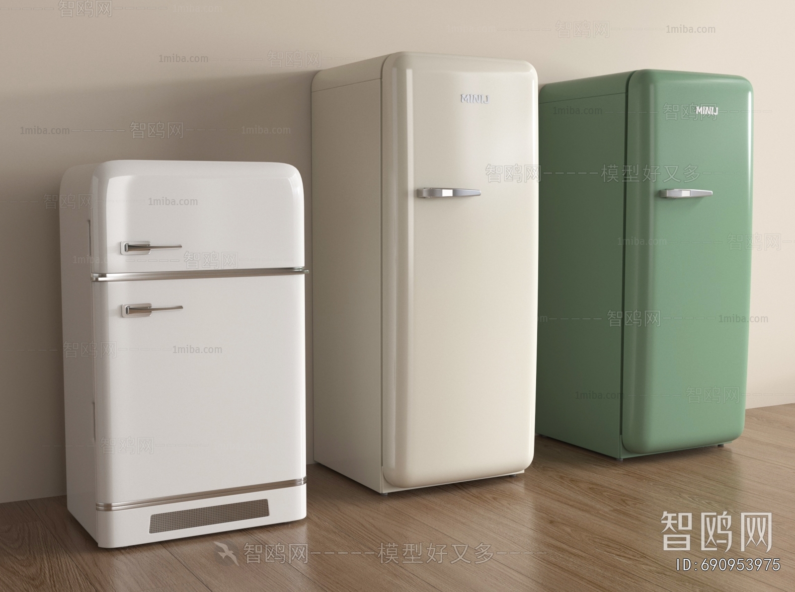 French Style Home Appliance Refrigerator