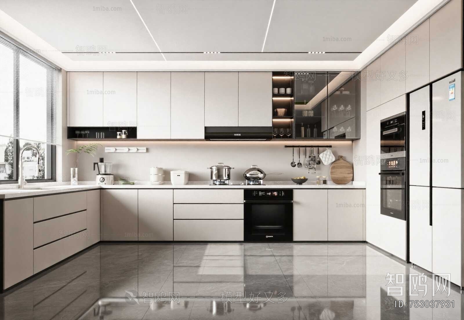 Modern The Kitchen
