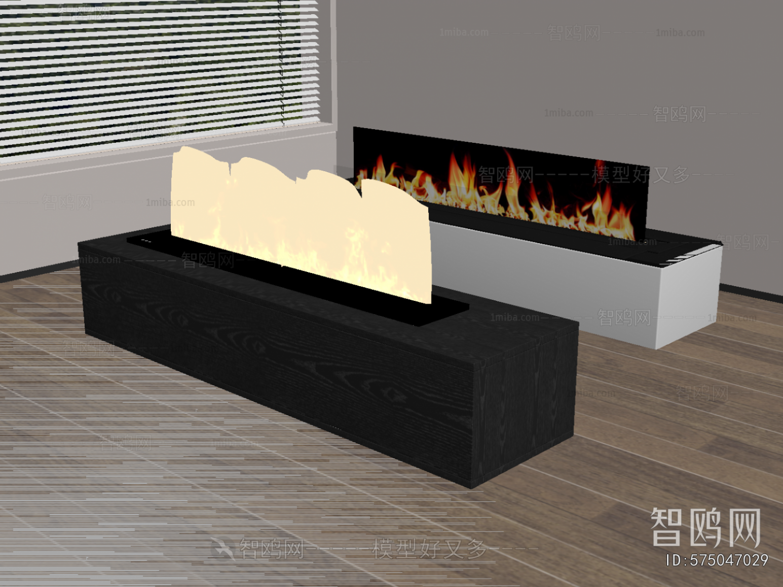 Modern Electronic Fireplace