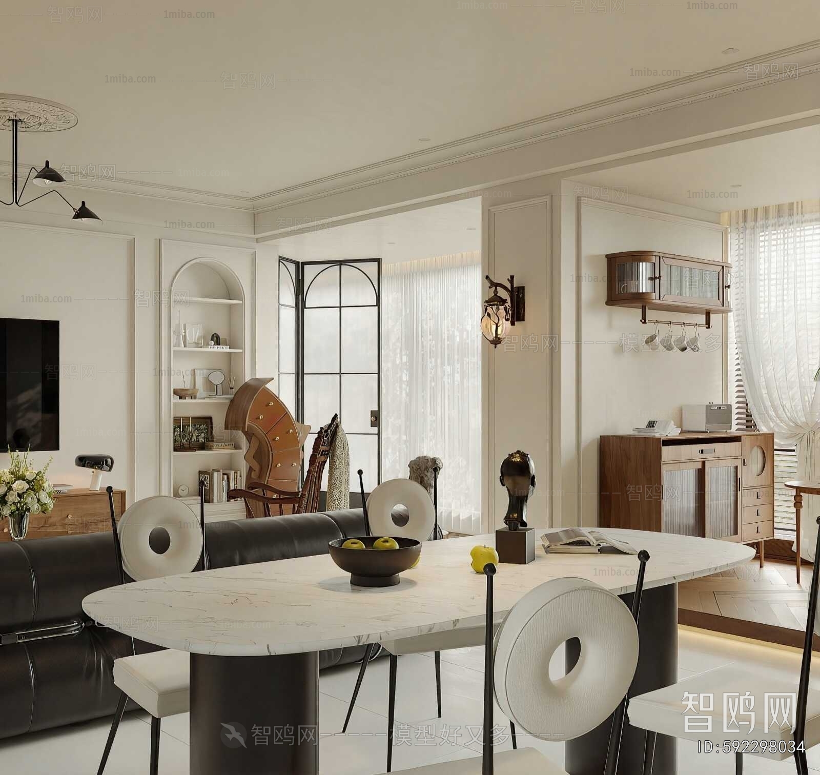 French Style Dining Room