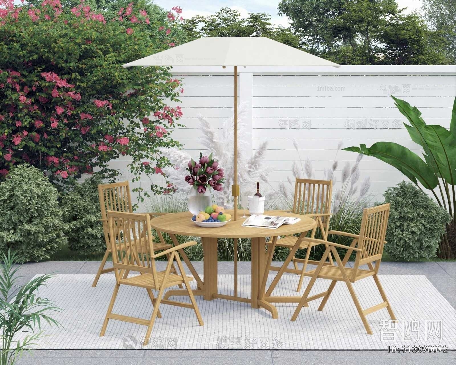 Modern Courtyard/landscape