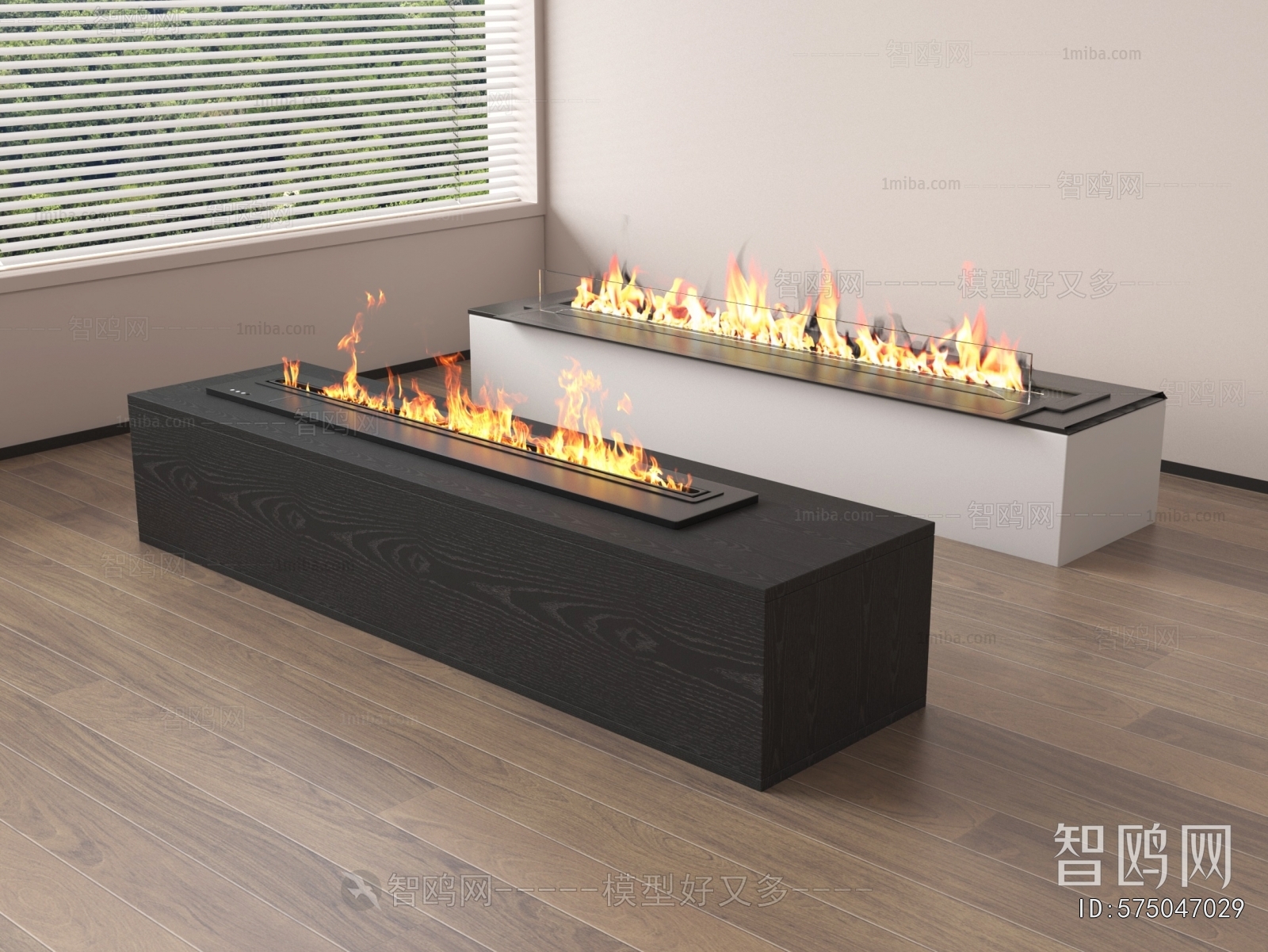 Modern Electronic Fireplace