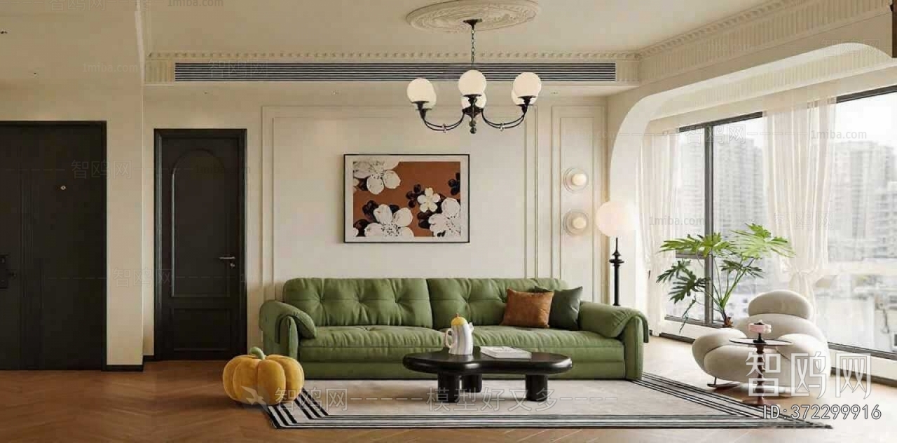 French Style A Living Room