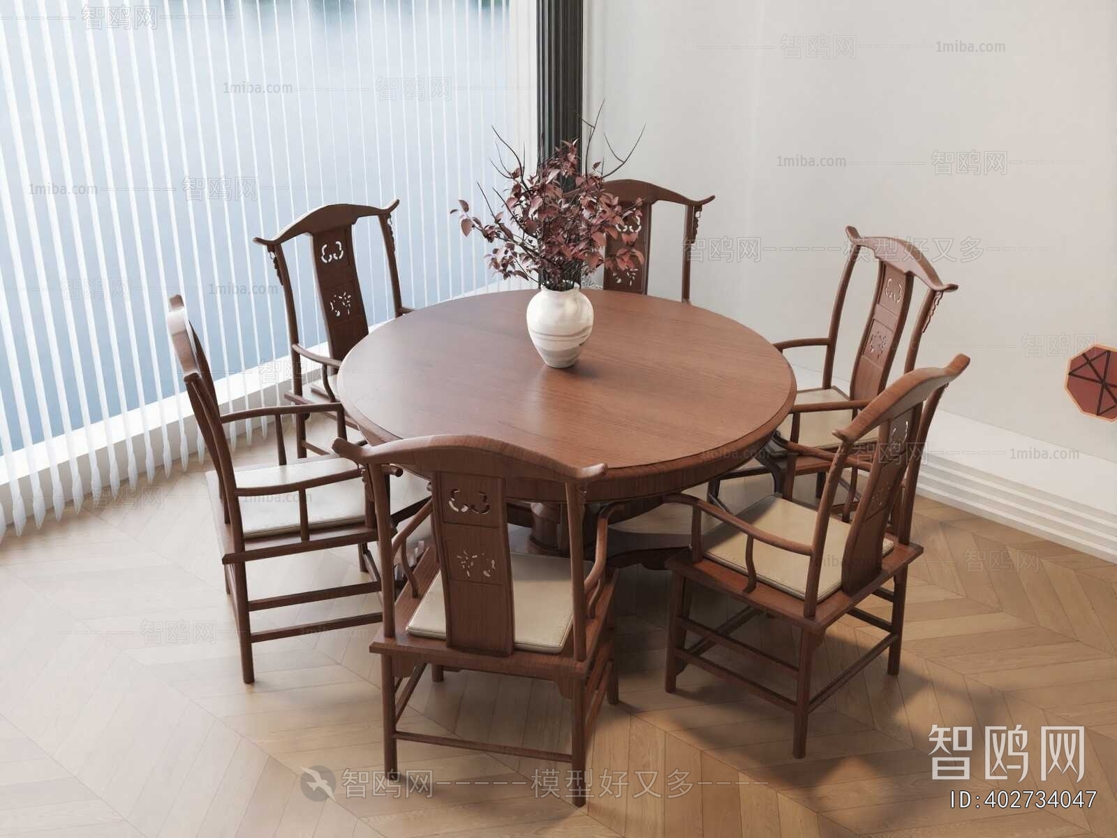 New Chinese Style Dining Table And Chairs