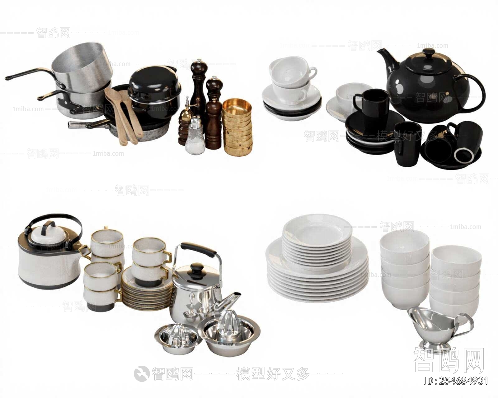 Modern Cutlery/tea Set