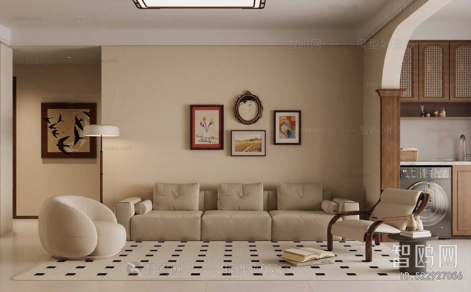 French Style A Living Room